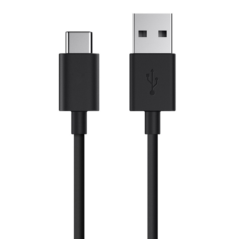 USB typ c schnellladekabel schwarz